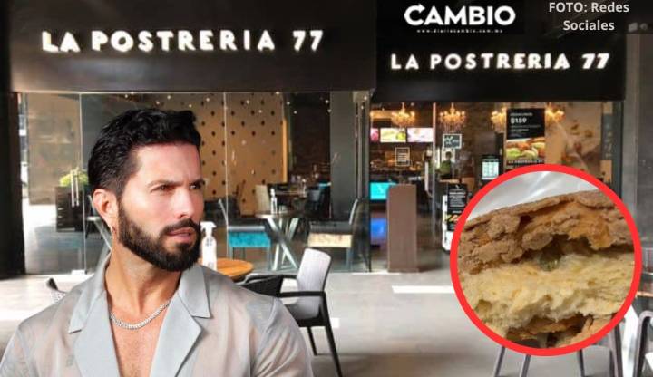 Regia exhibe las conchas rellenas de La Postrería de Poncho de Nigris y le llueven críticas (VIDEO)