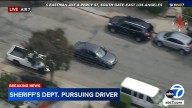 Chase suspect in custody after leading authorities on high-speed pursuit through East LA area