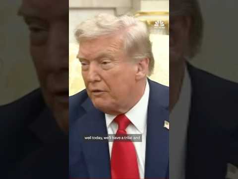 Trump: There's 'a reasonable chance' to end war if trilat held with Russia