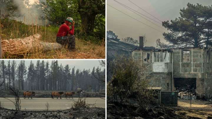 Un monstruo de fuego en las aldeas: «Pensamos que no lo contábamos»