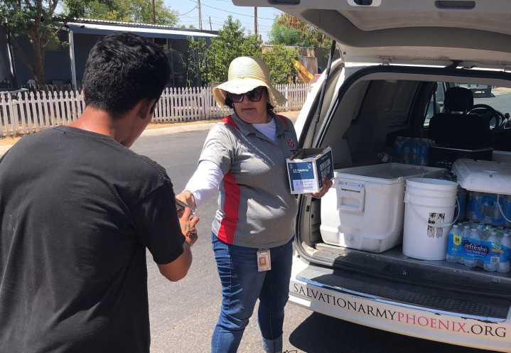 Heat relief a team effort in Chandler