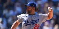 Clayton Kershaw spikes pitch vs. Rockies
