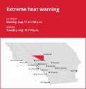 Update: Extreme heat warning in place for Antelope Valley Foothills and Antelope Valley until Tuesday night