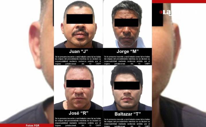Vinculan a proceso a cuatro presuntos integrantes del ‘CJNG’