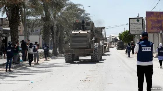Cuatro periodistas están entre las víctimas fatales en Gaza