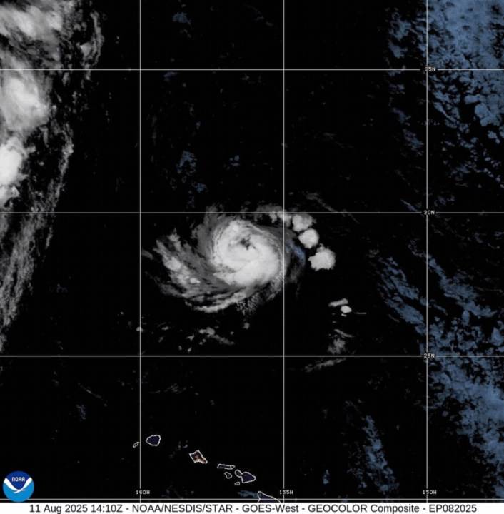 Tropical Storm Erin forms in the Atlantic and Hurricane Henriette strengthens in the Pacific