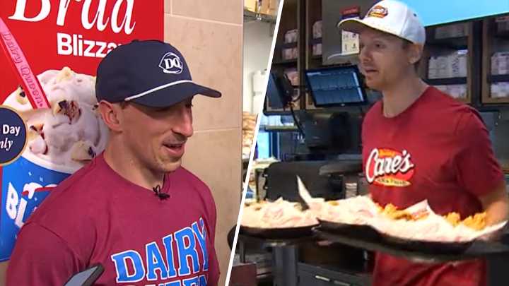 Panthers Marchand and Reinhart serve up Dairy Queen, Raising Cane’s