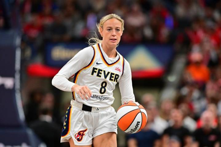 Fever's Sophie Cunningham out for the rest of season