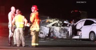 Quadruple fatal crash on I-15 in Temecula as BMW leaps center divider; driver survives