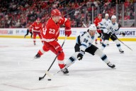 Red Wings’ Lucas Raymond confident about taking ‘another step’ in promising career