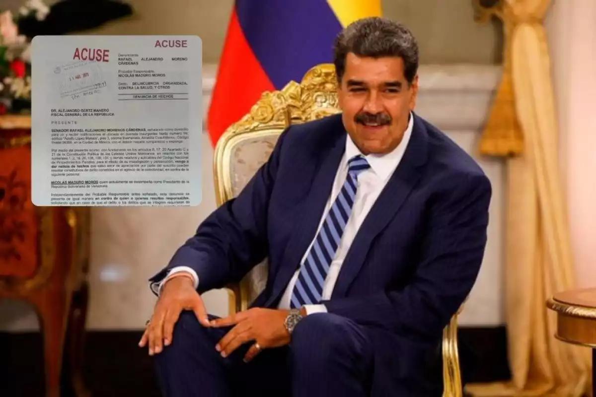 Alejandro “Alito” Moreno denuncia a Nicolás Maduro ante la FGR por presuntos vínculos con cárteles mexicanos