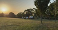 Plymouth City Council van hit post which allowed Travellers onto Central Park