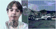 Natanael Cano estaba dentro de su camioneta cuando se incendió; quedó calcinada (FOTOS)