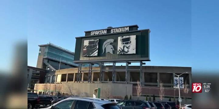 MSU gives update on parking, construction during football season opener game