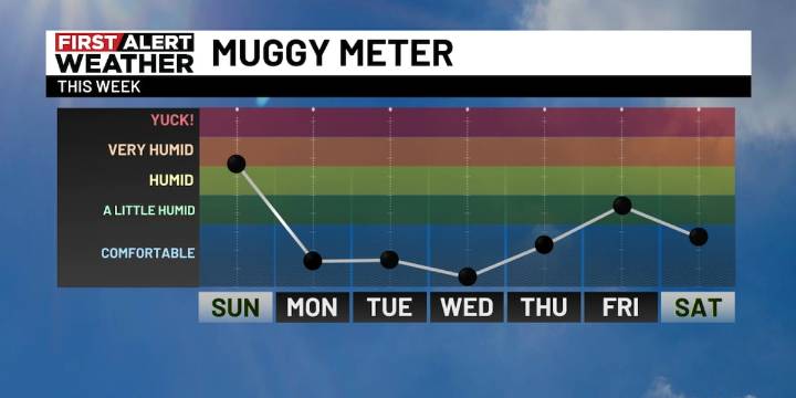 First Alert Weather: Fall-like weather this week