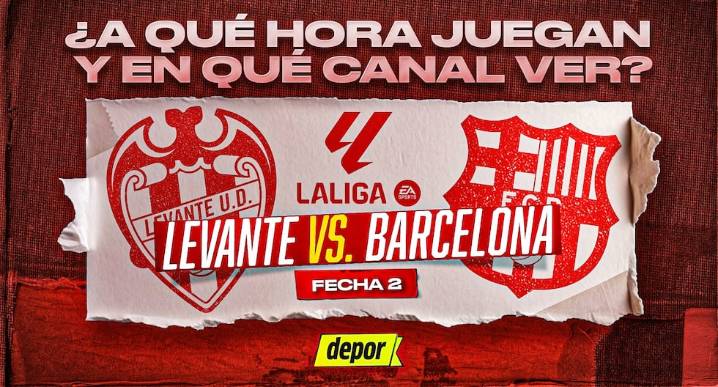 Barcelona vs. Levante por LaLiga: dónde ver el partido y en qué canales pasan