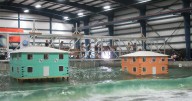 OSU research lab experiments with storm surge and coastal housing
