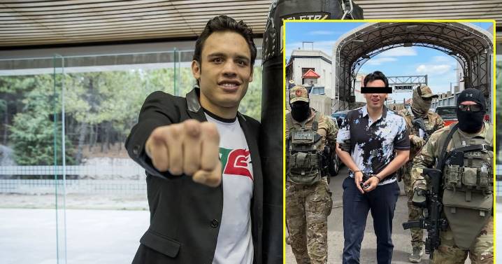 (FOTO) ¡Esposado de manos y pies! Así llegó Julio César Chávez Jr. a territorio mexicano