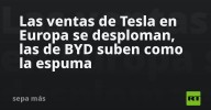 Las ventas de Tesla en Europa se desploman, las de BYD suben como la espuma
