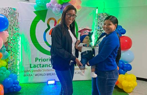 HCM culminó Semana Mundial de Lactancia Materna con Lactogrado