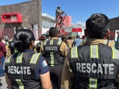 Rinden homenaje a bomberos caídos en Juárez