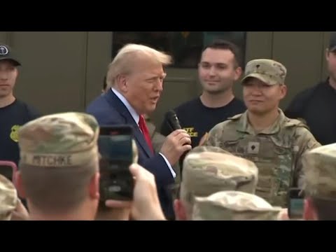 Trump joins police, military on D.C. streets amid federal takeover