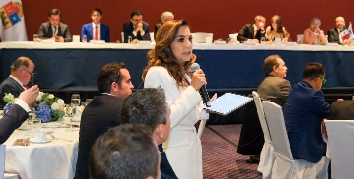 Mara Lezama destaca potencial económico y oportunidades de inversión en Quintana Roo