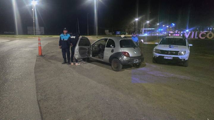Ingresaban a Chivilcoy desde Suipacha a bordo de un auto robado