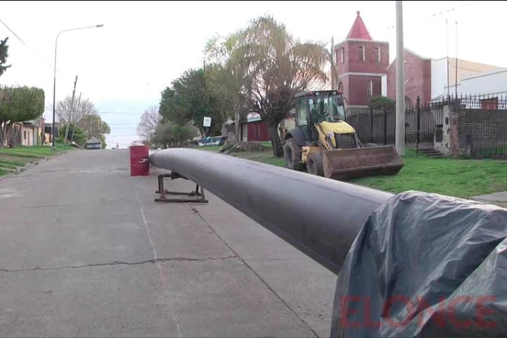 Colocarán nuevo caño de impulsión de agua en calles Pérez Colman y 3 de Febrero