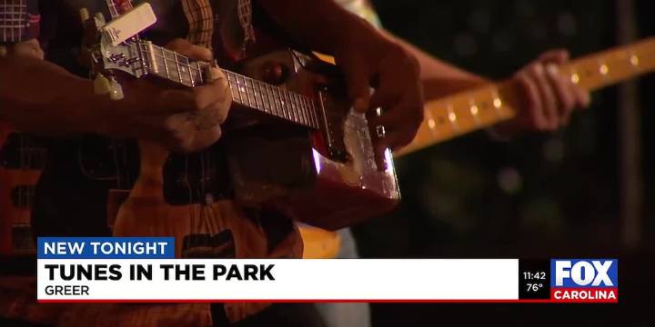 Tunes in the Park held in Greer
