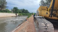 “Vivimos con miedo de que el río Tula suba”, señalan vecinos ante limpieza en Rancho Chapultepec
