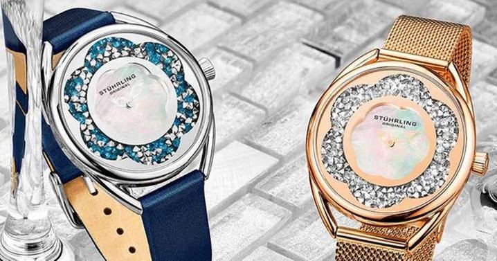 'Elegant' Debenhams £1050 crystal watch drops to £90 in end of summer sale