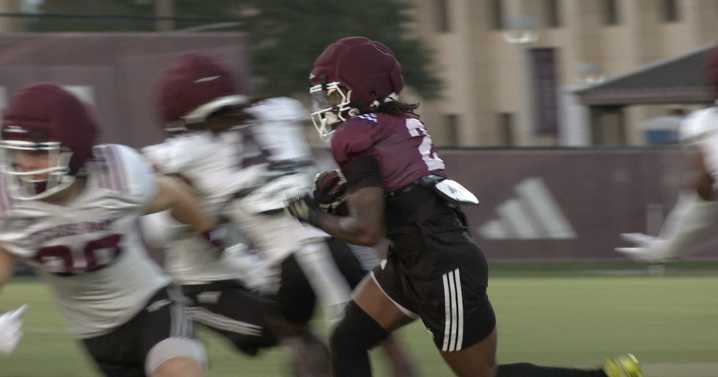 Texas A&M's Mike Elko & coordinators give updates after week one of preseason camp