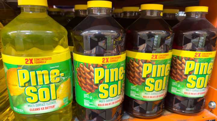Should You Use Pine-Sol To Clean Your Laminate Flooring? Here's What You Should Know