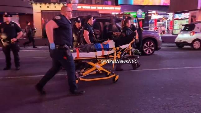 ‘Bodies on the ground’ after shooting in New York’s Times Square