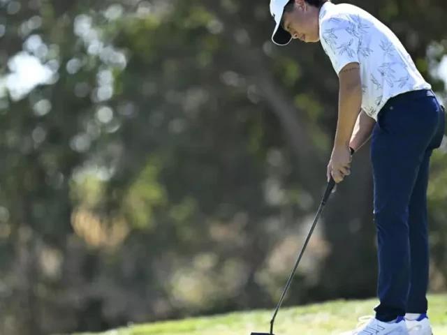 Rising Australian golfer makes comeback after losing sight in left eye