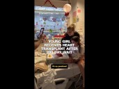 Young girl receives heart transplant after 200 day wait