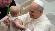 Pope highlights virtue of listening while accepting award from US Augustinians