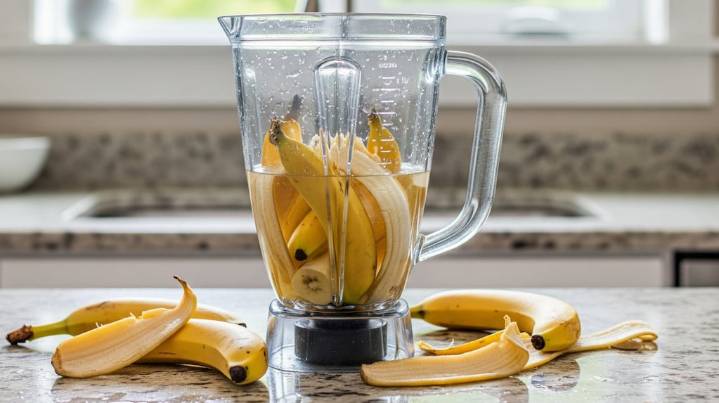 Licuar cáscara de banana y vinagre: por qué recomiendan hacerlo y para qué sirve