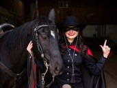 Texas Tech Masked Rider taken to hospital after riding incident on campus