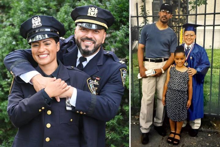 Exclusive | Daughter follows in police officer dad's NYPD footsteps