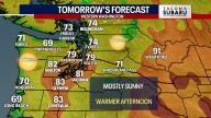 Warmer and sunny summer weekend ahead
