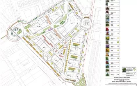 El gobierno de Huesca recuerda a la izquierda que aprobó en 2023 el proyecto de Harineras con su arbolado