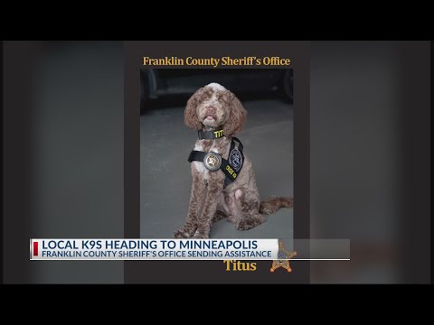 Local K9s heading to Minneapolis
