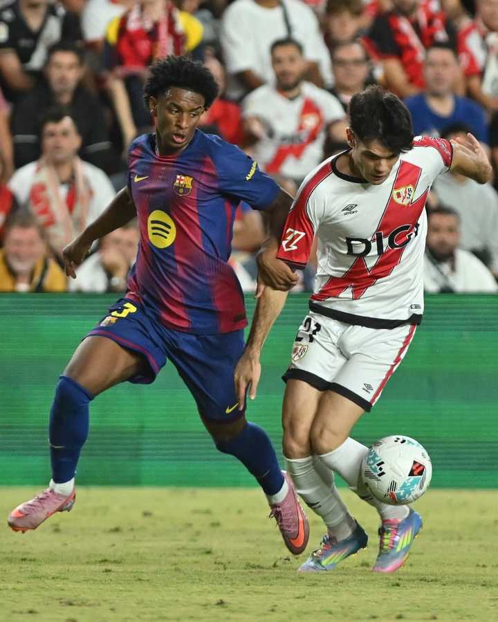 Barcelona cede la punta de la Liga de España al empatar de visitante con Rayo Vallecano 1