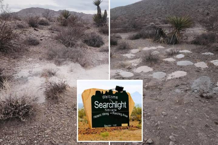70 piles of cremated human remains mysteriously dumped in desert near Las Vegas sparks investigation
