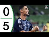 Al Nassr vs. Al Taawon (5-0) con Cristiano Ronaldo: resultado, resumen y goles por Saudi Pro League 