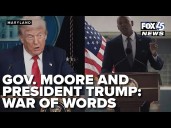 IN DEPTH: Crime clash heats up between Gov. Moore and President Trump