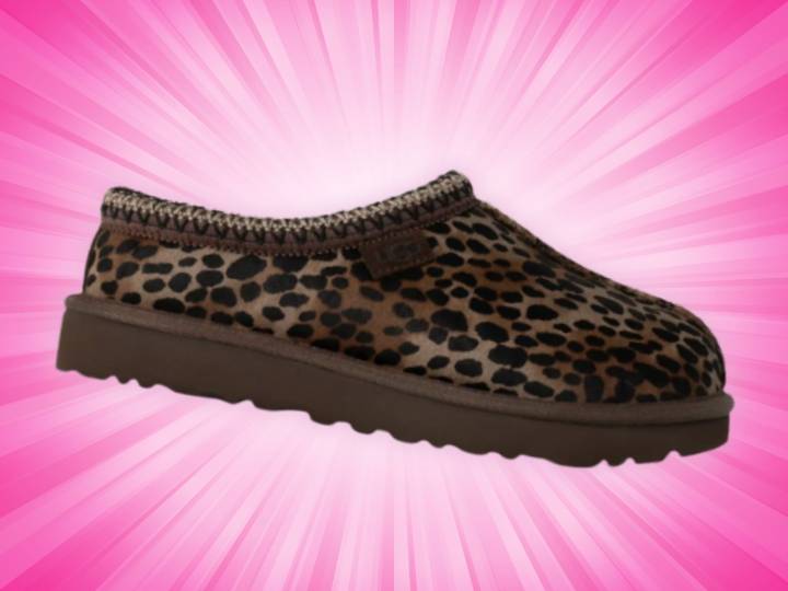 UGG’s sold-out leopard print Tasman Caspian slipper is secretly back in stock — but not for long