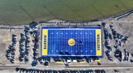 Alaska’s High School Football Field at ‘Edge of the World’ Unleashes Breathtaking Drone Footage Over Arctic Ocean (VIDEO + PHOTOS)